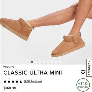 UGG classic ultra mini
